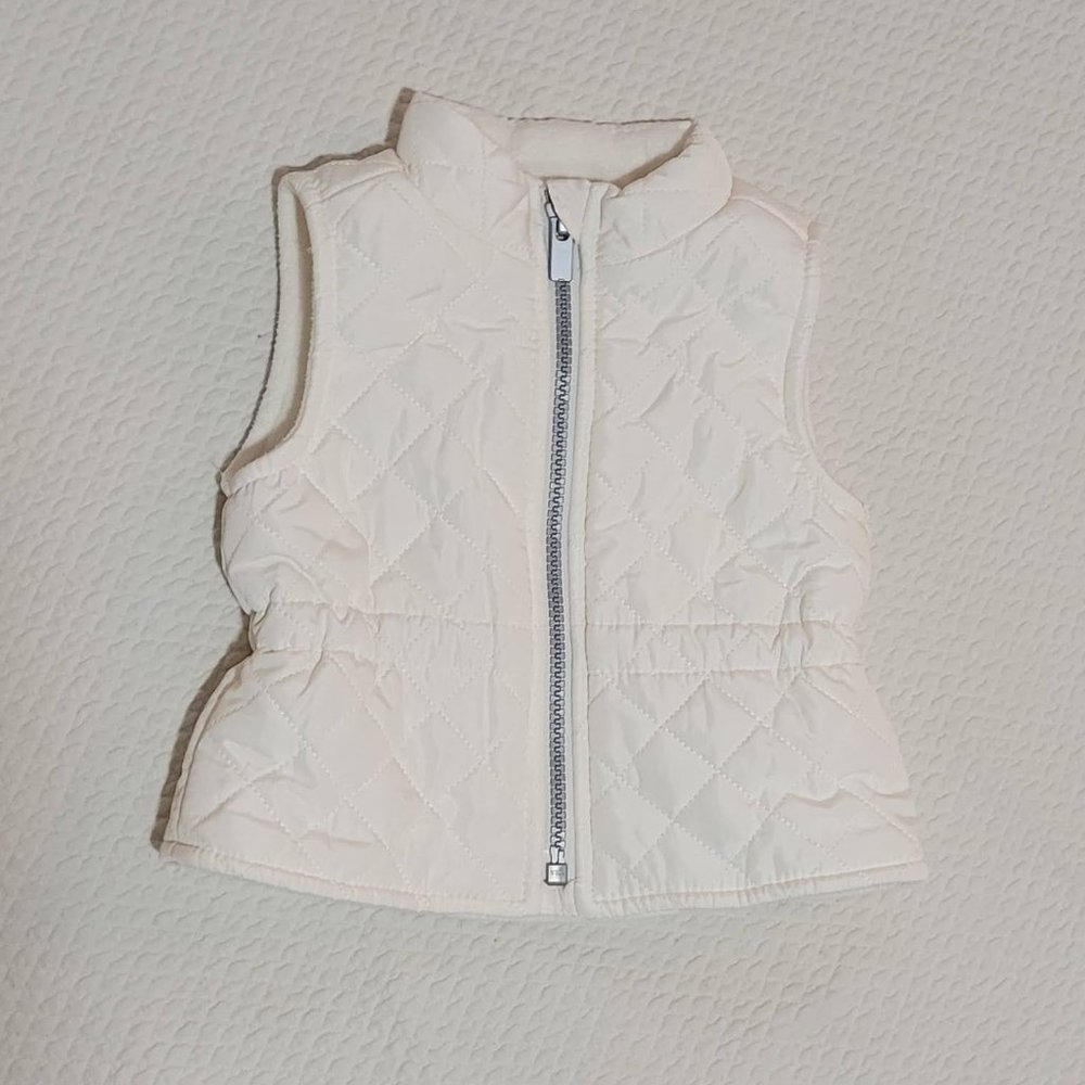 Old Navy Quilted Vest 3-6M